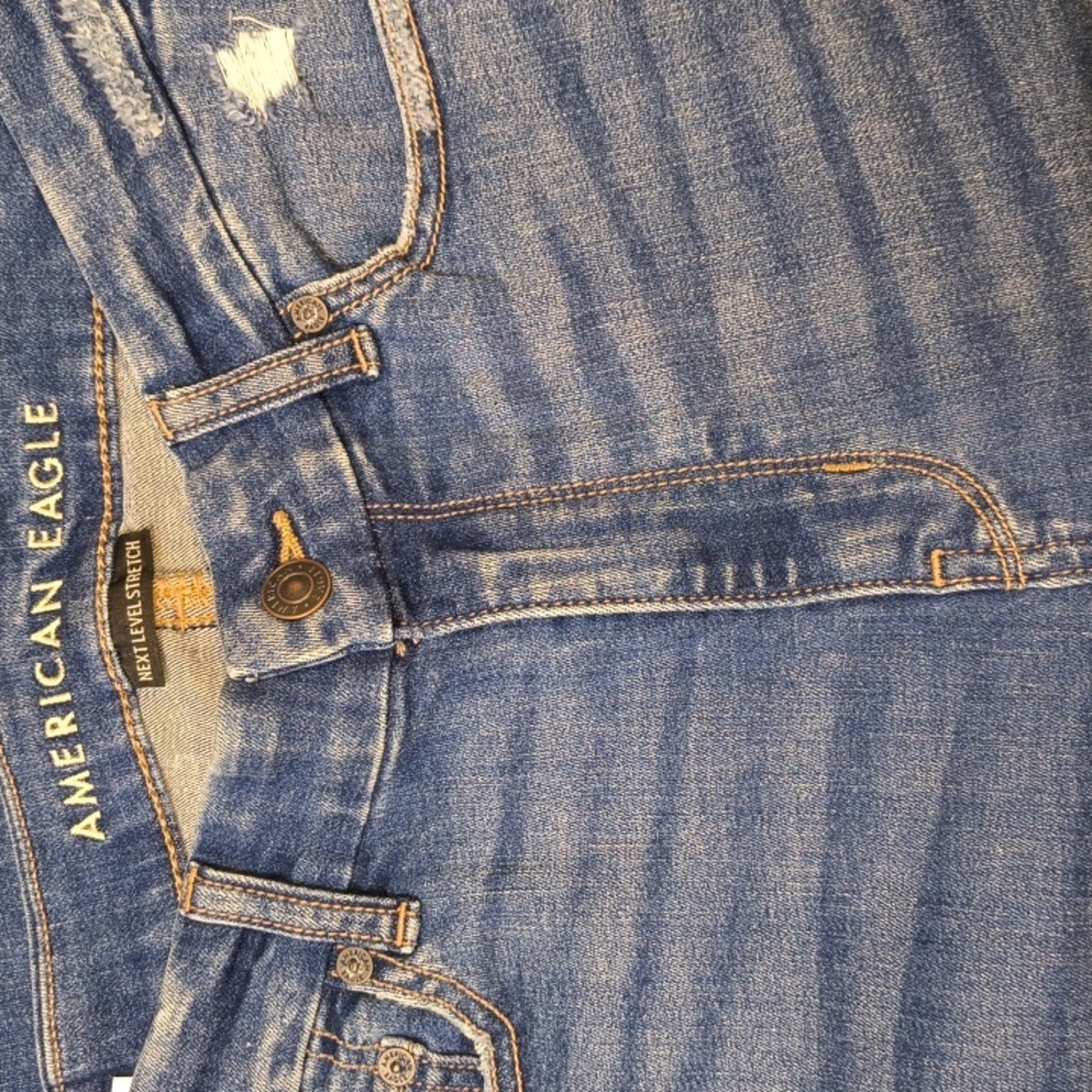 sac702🦅Curvy High Rise w/ 29" Inseam Jegging American Eagle - Picture 5 of 10